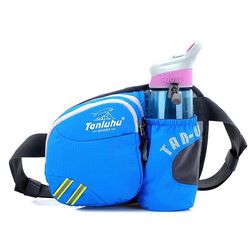 Wautton Outdoor Hiking Walking Waist Pack With Bottle Holder