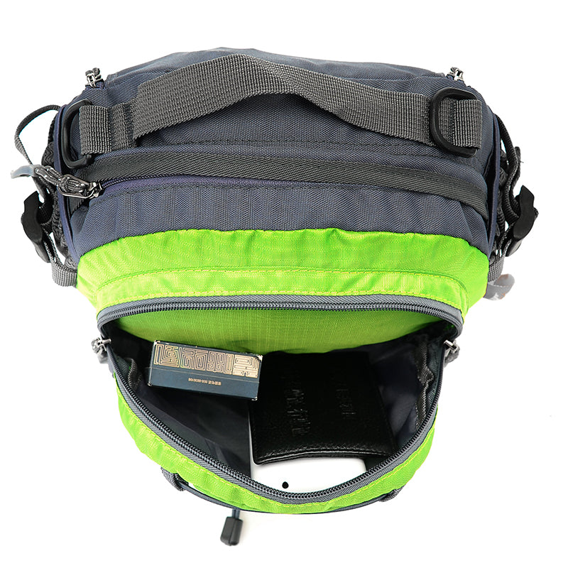 Wautton Outdoor Waist Bag Crossbody Sling Bag Nylon